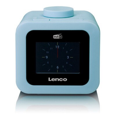 Lenco CR-620 - Wekkerradio met DAB+ en AUX-uitgang - Blauw