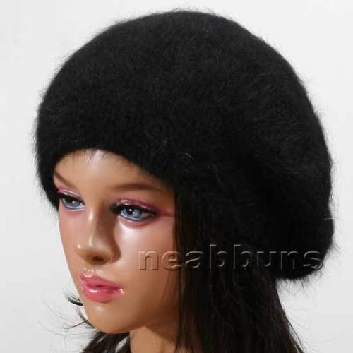 NWT Lele Sadoughi Faux Angora Knit Beanie in Leopard $150 | eBay display picture 2