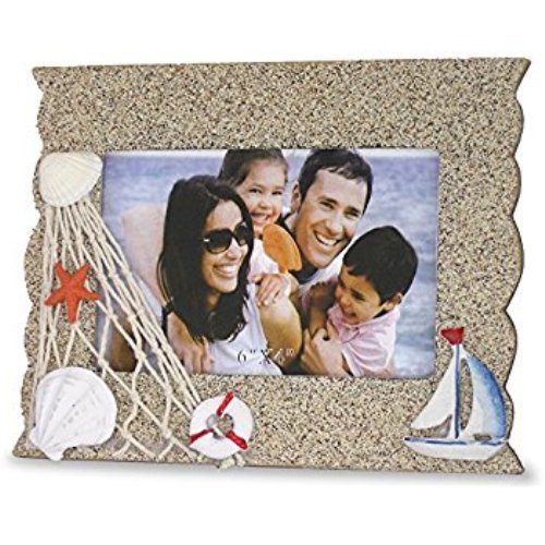 Cornice PortaFoto Porta Foto Fotografia Sabbia In Legno Sea Style moc