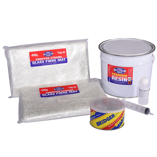Premium Fibreglass Repair Kit GRP 2.5kg Includes Bridging Filler eBay