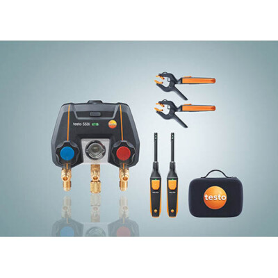 Testo 550i-SMART-HUMIDITY-KIT 2-Valve App-Controlled Digital Manifold