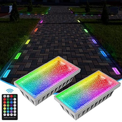 Ip67 Waterproof Outdoor Brick Pathway Light 4x8 Recessed Pati