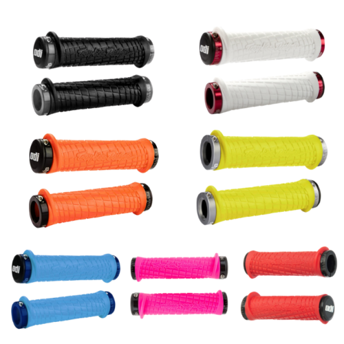 ODI TROY LEE DESIGNS SIGNATURE SERIES LOCK-ON MTB HANDLEBAR GRIPS 130MM NEW