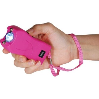Runt Stun Gun Self Defense Personal Protection Security Safety Pink