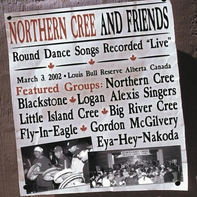 Northern Cree Singer - Round Dance Songs Recorded Live [New CD]