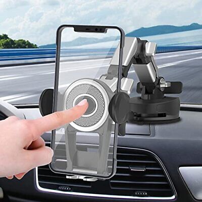 EIMONEY Suction Cup Cell Phone Holder Stand 2023 New 2S Upgraded Phone Mount ...