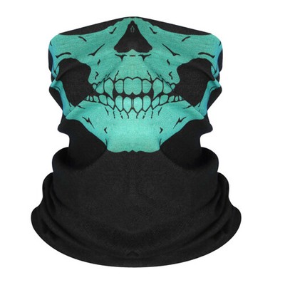Halloween Ghost Biker SKULL FACE MASK Motorcycle Ski Balaclava Hood Sport Helmet
