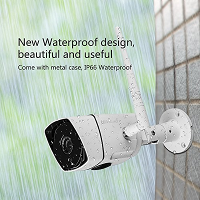 Vimtag WiFi HD Outdoor Security IP Camera,Weatherproof,Night Vision,Motion Push