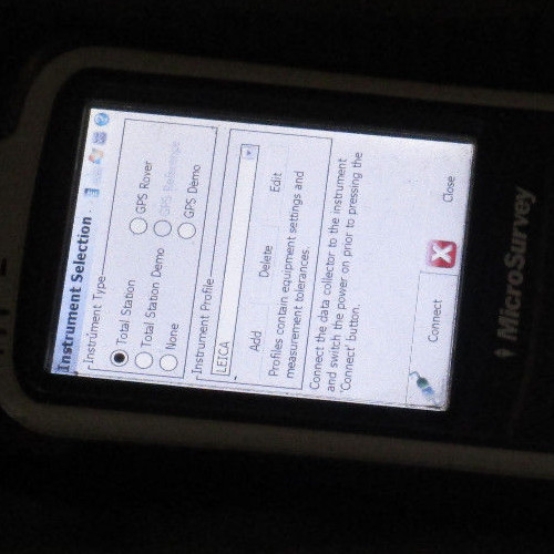 Micro Survey field genius DC5 Data Collector, with survey, robotics, GPS