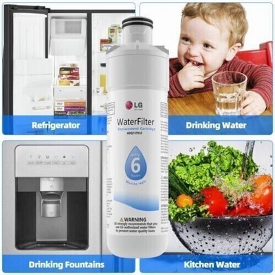 4PACK LG LT1000P Fridge Replacement Refrigerator Water Filter ADQ747935 Genuine