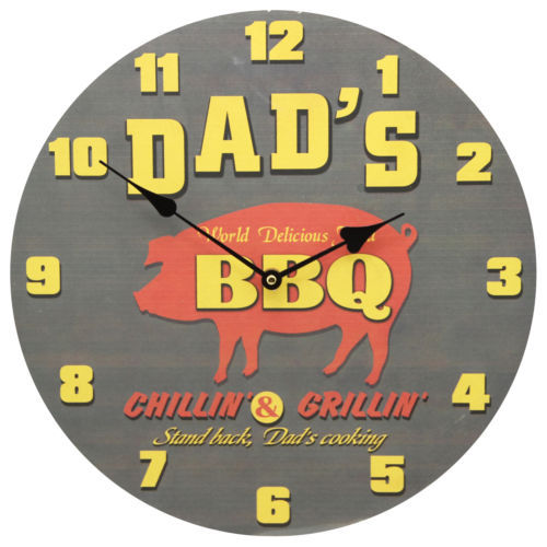 Wooden Country Art Alarm Clocks & Clock Radios