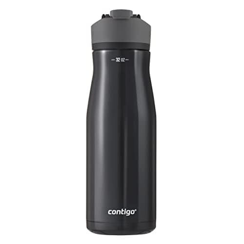 Contigo AUTOSEAL Water Bottle, 32oz, Licorice