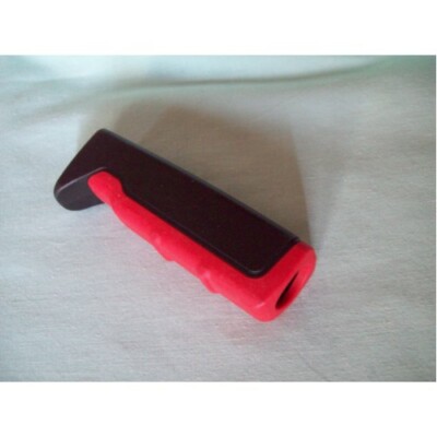 Ref;158HB) AL-KO 693676 Replacement Red & Black Handbrake Grip Button hole