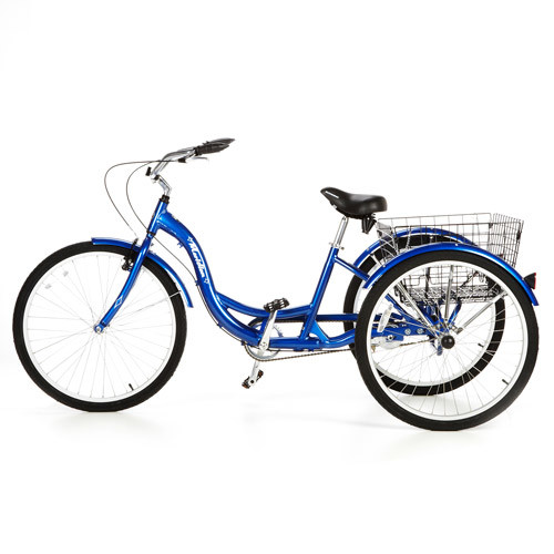 Tricycle Sport with Basket 3 Wheel Adjustable Outdoor Lightweight Speed Adults