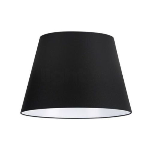 Paralume Conico Cilindro Moderno Per Lampada e Applique Nero Misura 10" dfh