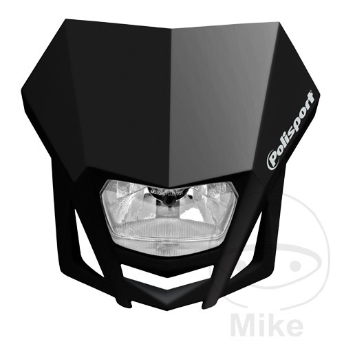 Polisport Scheinwerfer Maske LMX Schwarz