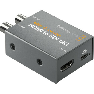 Blackmagic Design Micro Converter HDMI to SDI 12G with Power Supply