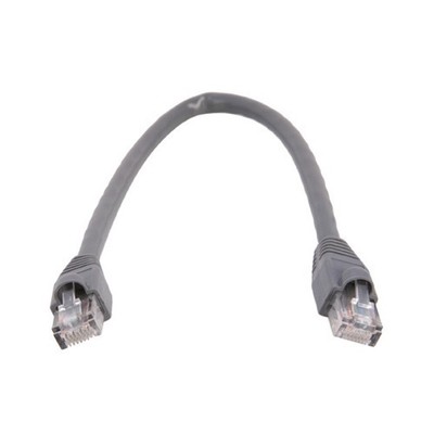 Eagle 1' FT CAT5e Patch Cord Cable Gray 350 MHz RJ-45 23 AWG Ethernet Jumper