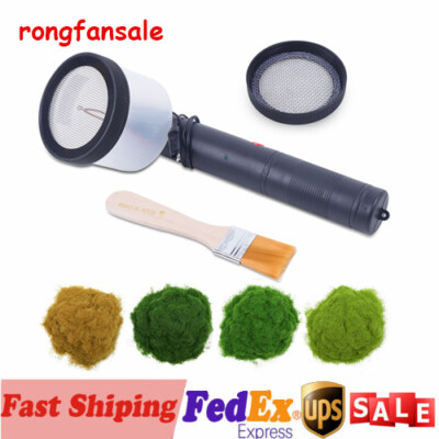 Flocking Machine Static Grass Applicator Scenic Modelling Handheld Flocking Kit