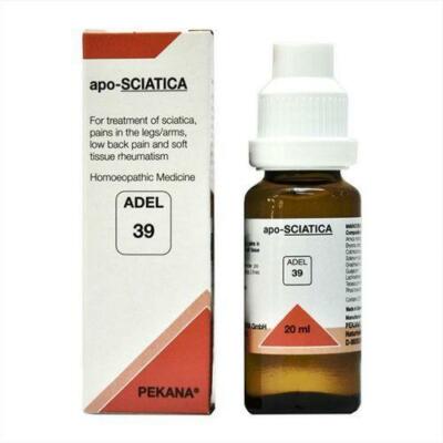 Adel 39 apo Sciatica drops Sciatica Low Back Pain Soft Tissue Rheumatis 20ml