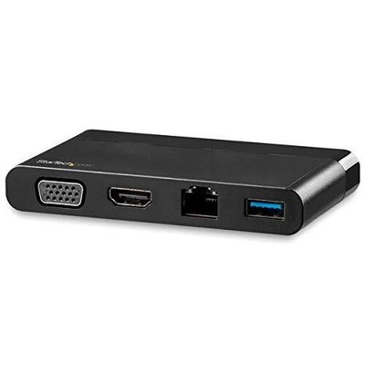 StarTech.com USB C Multiport Adapter with HDMI and VGA - Mac / Windows / Chrome