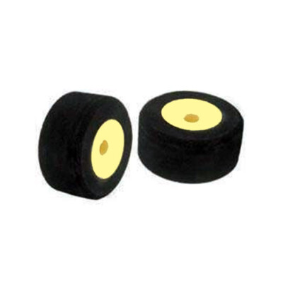 BSR Racing 2pc Rear Racing Foam Tires/ YW Dish Wheel for Associated RC18T B4006