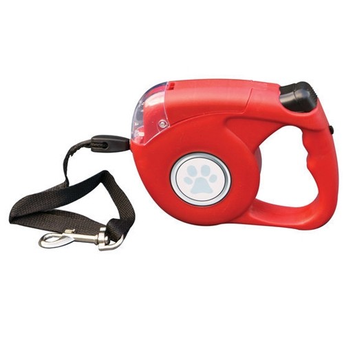 Guinzaglio per Cane Cani 3 Led Incorporati Cavo Retrattile fino a 4,5 metri idea