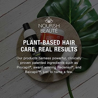 Nourish Beaute Vitamins Shampoo for Hair Loss that Promotes Hair Regrowth Vol...
