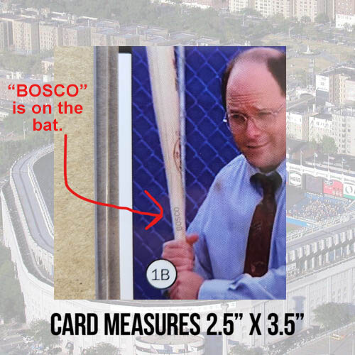 Seinfeld George Costanza and Kramer Retro Style Baseball Card NY Parody Art ACEO