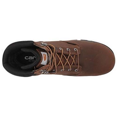 Pre-owned Carhartt Men's 8" Ground Force Composite Toe Insulated Waterproof Work Boots In Brown