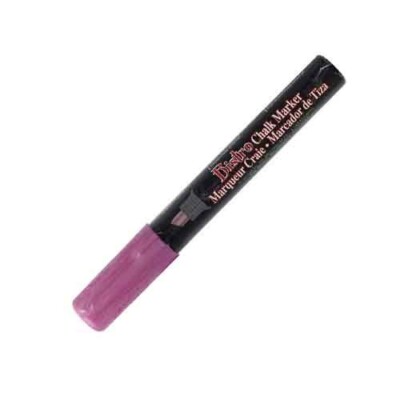 Marvy Uchida Bistro Chalk Marker Metallic Red Chisel Tip Office School Windows