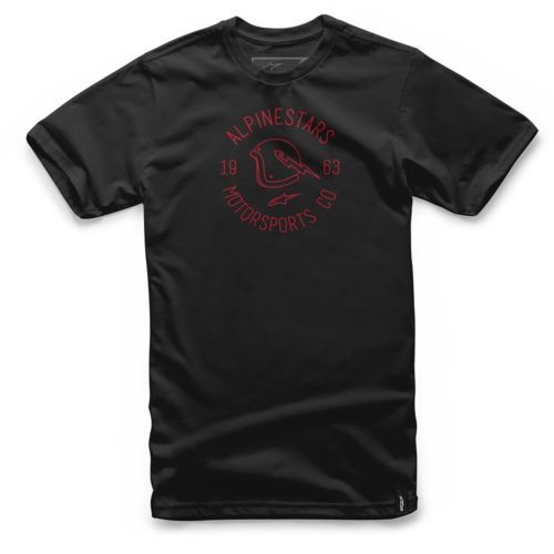 Alpinestars Ageless Men's Short Sleeve T-Shirt - White/Black, Medium, 100% Cotton 7 thumbnail image