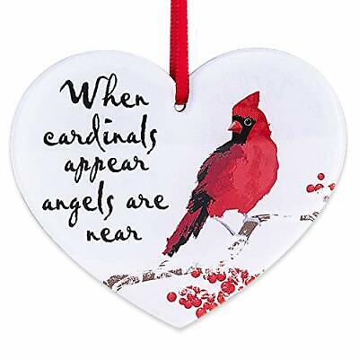 WaaHome Memorial Christmas Ornaments Red Cardinal Christmas Tree Ornaments Tr...