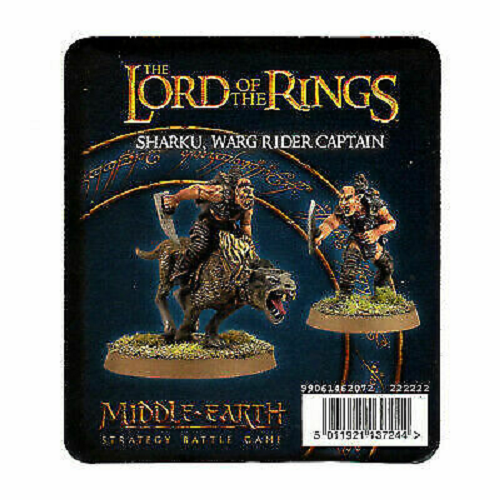 Шарку, наездник на варге Капитан Блистер Хоббит Властелин колец