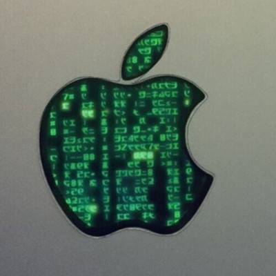 GLOWING MATRIX  Apple MacBook Pro Air Sticker Mac Laptop DECAL 11,12,13,15,17 in