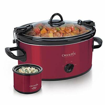 Crock-Pot 6-Quart Cook and Carry Slow Cooker with Little Dip