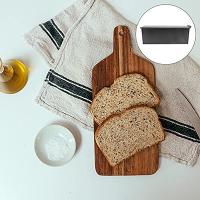 Cabilock Iron Loaf Pan with Lid Toast Baking Mold Non- stick Loaf Baking Mold...