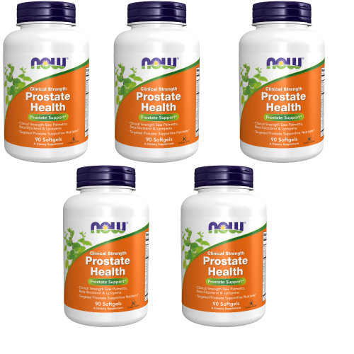 Now Foods Clinical Strength Prostate Health 5X90gels Кошерный кверцетин/транс-резв