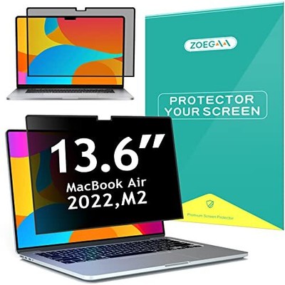 ZOEGAA MacBook Air M2 Privacy Screen Removable Privacy Scree