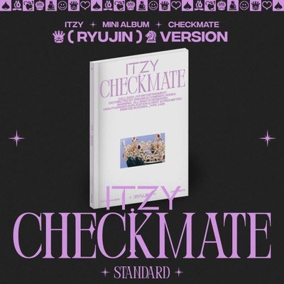 ITZY - CHECKMATE (RYUJIN VER.) (POSTER) (STICKER) (POSTCARD) NEW CD