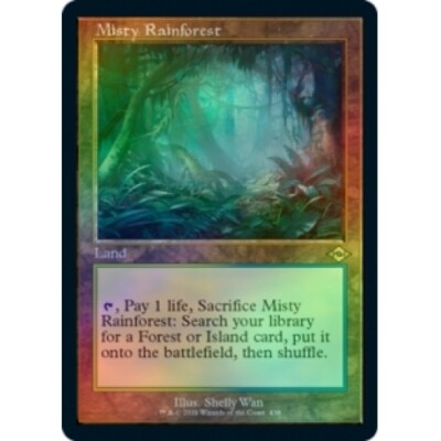 MTG　霧深い雨林/Misty Rainforest　初版　Foil Misty Rainforest | Special Guests Foil | Card Kingdom