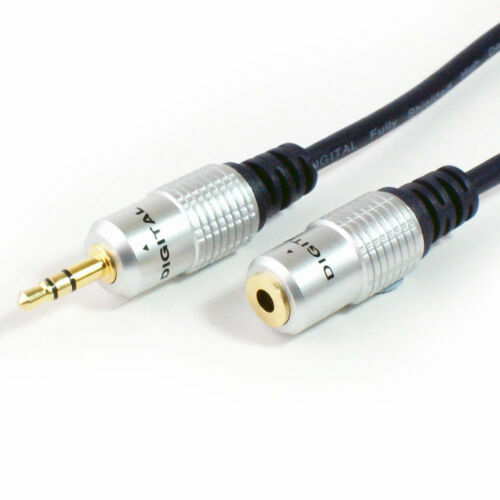 Belkin Audio-Klinkenkabel 3,5 Mm Auf 3,5 Mm – 2 M, Schwarz, Vergoldete Stecker