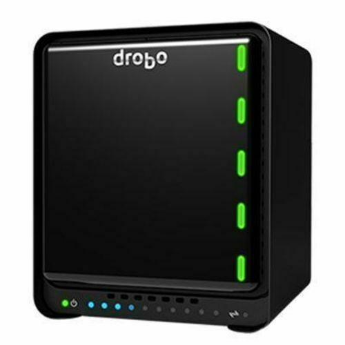 Drobo Mini attached digital storage includes 4 1 TB HDDs and a 