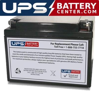 CGB CB12240 12V 24Ah F3 Replacement Battery