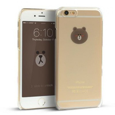 Line Friends Iphone6 6s Sticker Deco Diy Cell Phone Clear Case