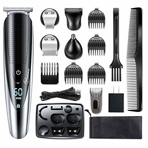 Hatteker Mens Hair Clipper Beard Trimmer Grooming kit trimme