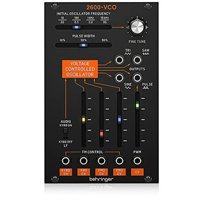 BEHRINGER Analog Synthesizer Eurorack module Analog VCO 2600-VCO Black
