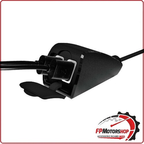 38828 USB-FIX TREK DOPPIO CARICATORE DUAL USB PER MANUBRIO MOTO SCOOTER