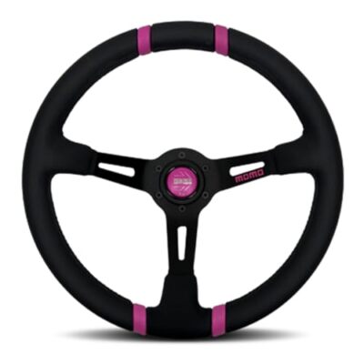 (タコウィンナー)momoステアリングホイール MOMO Steering Wheel DRIFT PINK RIBBON Drift Pink Ribbon