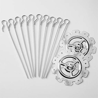 Grillspieße Rahmen Röster Edelstahl Metall Rotisserie Kebab Maker Grill Universe